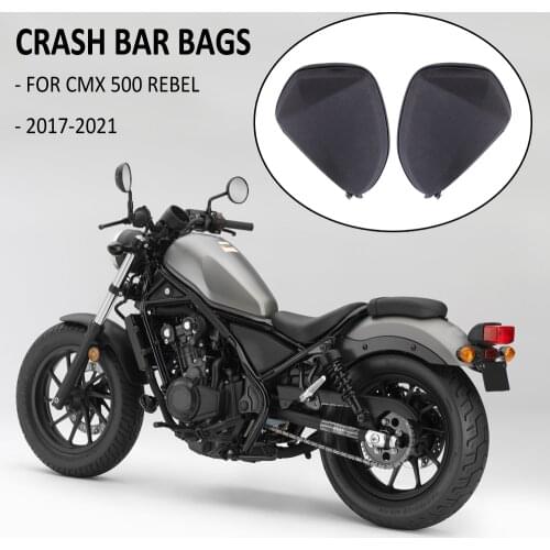 FOR HONDA CMX 500 REBEL 500 CMX500 2017-2021 2018 2019 Motorcycle Crash Bar Bags Frame Storage Bag Toolkit Storage Package Bags