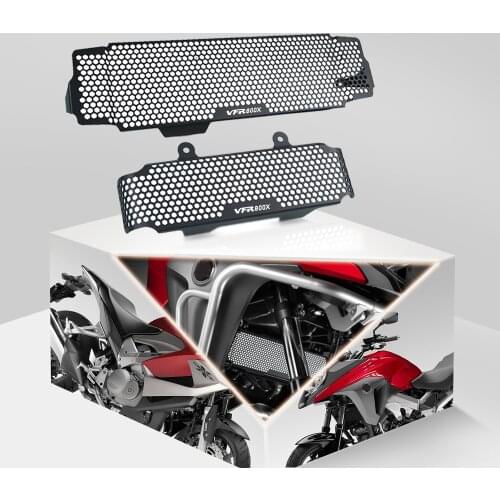 For Honda VFR 800 X VFR800X Crossrunner 2015 2016 2017 2018 2019 2020 Radiator Grille Guard Cover and oil cooler Cover VFR800 X