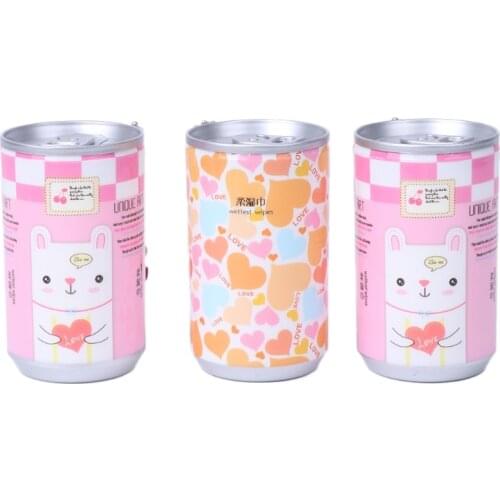 30 Sheets Creative Kids Baby Mini Wet Paper Wipes For Home Travel Use Convenient L4MC