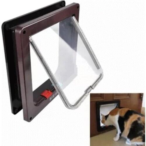 Pet Cat Supplies Pet Door Cat Door Cat Supplies Cat Door Puppy Door Pet Supplies Simple Hight Quality ABS Material