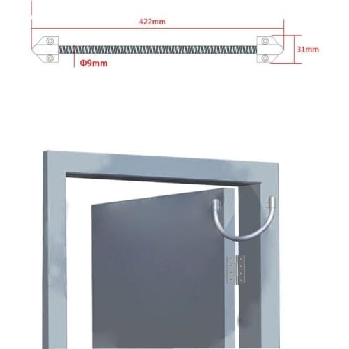 Door Loop Electric Exposed Mounting protection sleeve Access Control Cable Line for Control Lock Door Lock Stainless steel