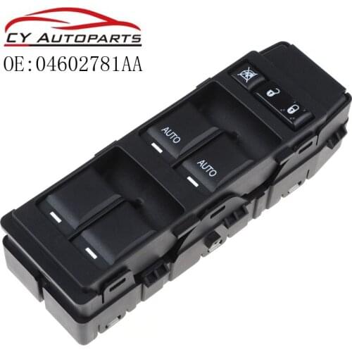 YAOPEI OEM 04602781AA Driver Master Power Window Switch For Chrysler 200 300 Dodge Avenger Durango Jeep Grand Cherokee Commander