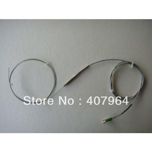 K thermocouple SS304 sheath K Type 0-800C L=1000mm diameter 1mm fast delivery