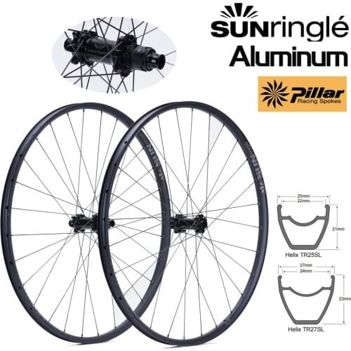 29 inch wheel set MTB 29er, tubeless tire tr27 SL, with 28 hour carraca venfort star, straight axle 110x15 / 148x12 booster