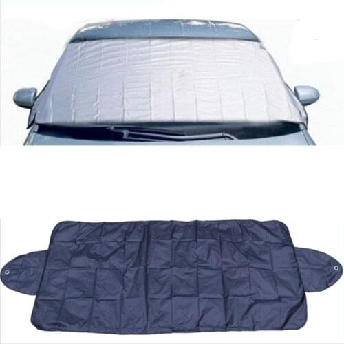 Car Windshield Cover Sun Shade with Suction Cup Protective Snow Ice Dust Frost 23GC