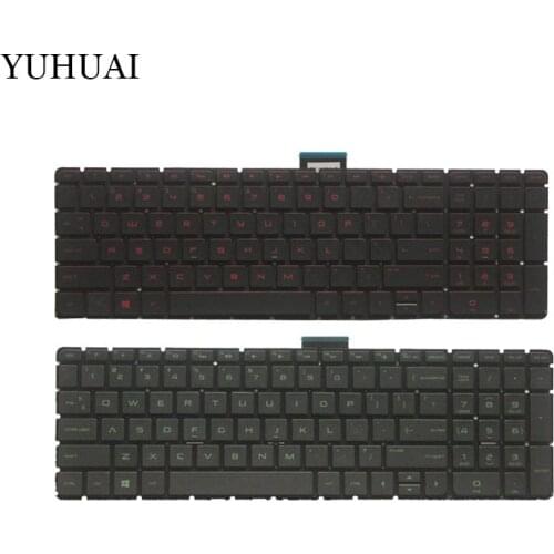 New US Laptop keyboard For HP Pavilion 15-ab 15-ab000 15-ab100 15-ab200 15z-ab100 noframe English Backlit keyboard