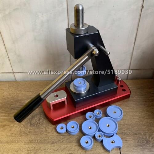 New Updated 6173 Watch Back Case Press Tool Mineral Glass Crystal Presser Watch Tools