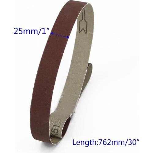 Polisher Sanding Belt 15 1x30inches 600 800 1000 Sanding Sander Belts Polishing Aluminum Oxide Sander Belts