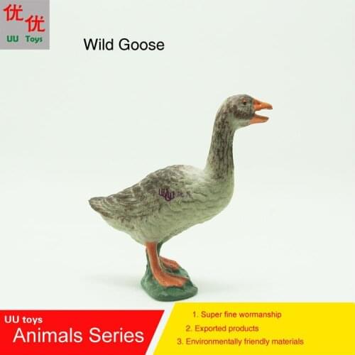 Hot toys:Wild Goose simulation model Animals kids toys children educational props