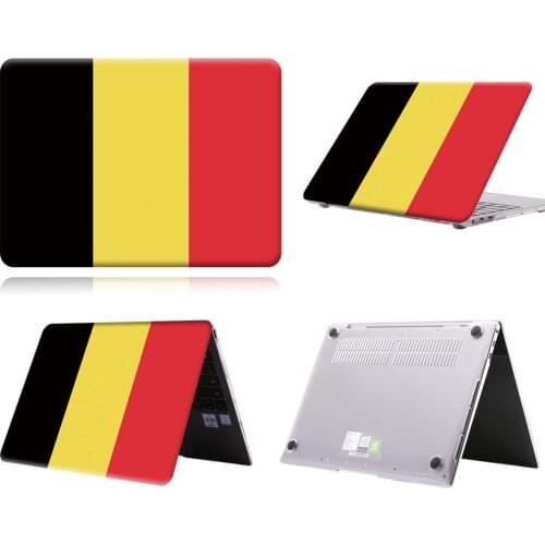 Belgian Flag Anti-slip Laptop Case For MateBook 13/13 AMD Ryzen/14/D14/D15/X 2020/X Pro/Pro 16.1/Honor MagicBook 14/15