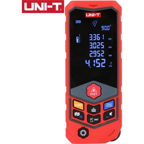 UNI-T Laser Distance Meter (Curvature Edition) LM50D LM100D LM80D PRO LM120DPRO Millimeter Accuracy 4. Auto Voice Auto Power Off