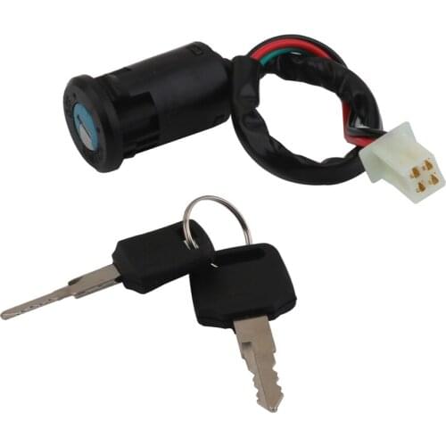 Universal Plastic Motorcycle Ignition Key Starter Switch For 125cc 250cc ATV