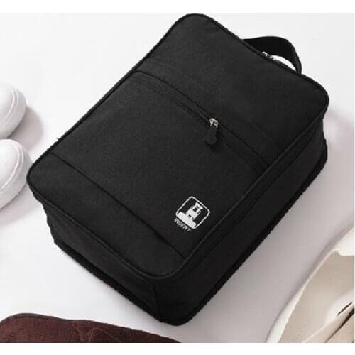 Waterproof Shoes Organizer Bag Portable Dust-proof Home Travel Zipper Socks Underwear Foldable Portable Tote