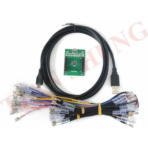XM-10 DIY 2 Players USB To Jamma Arcade Controller / Support PS3 PC Raspberry Pi /Arcade Joystick Machine Accessories