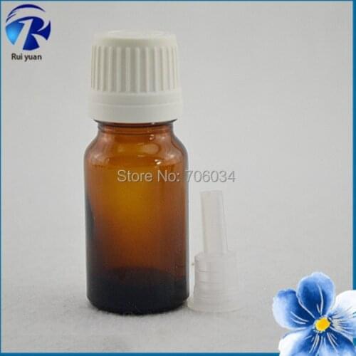 Liquid For Electronic Cigarette Cigarettes 10ml Amber Glass Bottle Dropper Bottle Small Glass Bottles With Corks Lotion Bottle