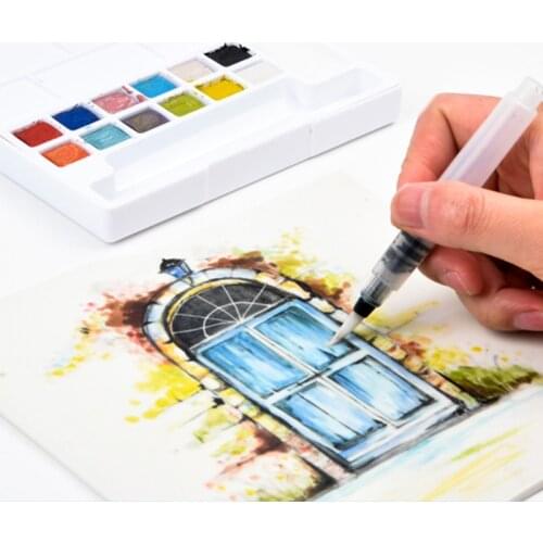 12 Colors/set Pottery Painting Tools Underglaze Solid Watercolor Pigment Pottery DIY Hand Painted Underglaze Painted Pigment