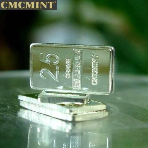 2.5gram silver cmc mint
