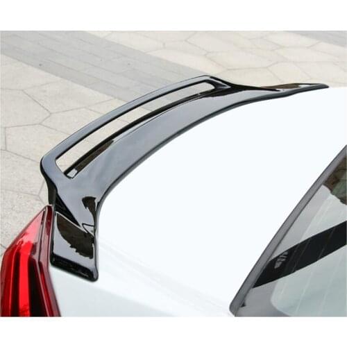 ABS Paint Car Rear Wing Trunk Lip Spoilers Fits For 16-18 Honda Civic 2016 2017 2018