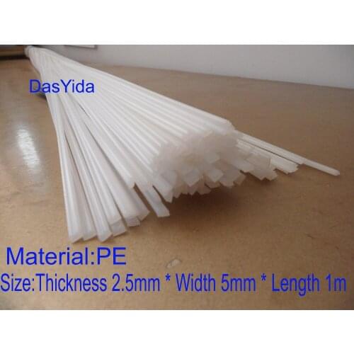 Free shipping 40 PCS white PE Plastic welding rods/PE welder rods for plastic welder gun/hot air gun/welding tool 1pc=1meter