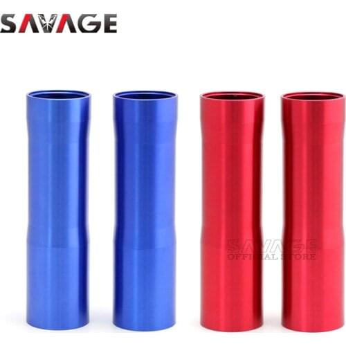 Front Fork Tube Covers For YAMAHA MT07 MT 07 MT-07 FZ07 FZ 07 FZ-07 2014-2020 15 16 17 18 19 Motorcycle Accessories CNC Aluminum