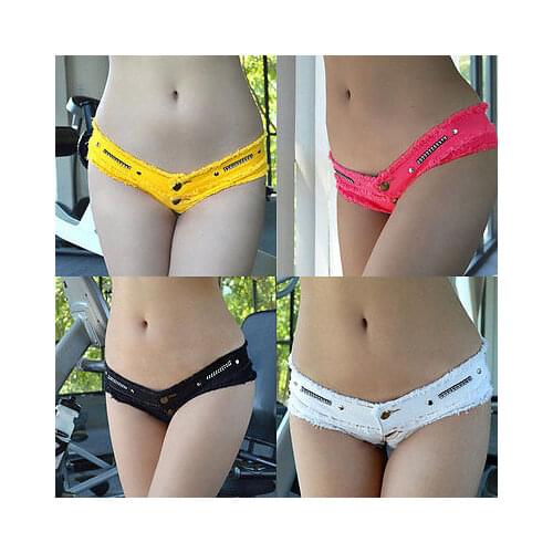 Summer Sexy Casual Shorts Beach Hot Jeans Fashion Ladys Low Waist Short