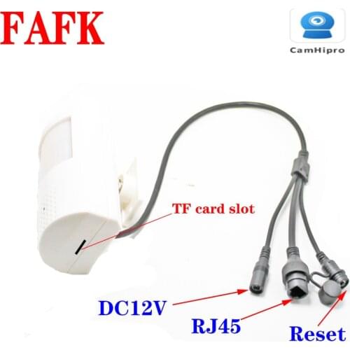 Mini IP Camera SONY Low Illumination 1080P 5MP HD Indoor IR Probe Security Camera CCTV P2P Onvif Audio Camhi TF card slot