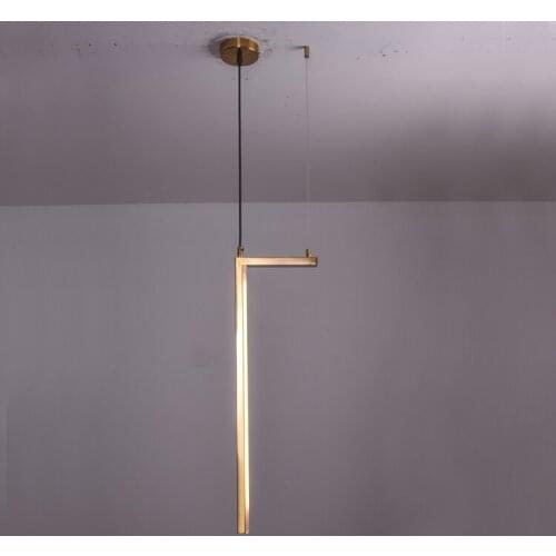 New Arrival Modern Decorative Led Pendant Lights Copper Metal Hanging Pendant Lamp Scandinavian scandinavian