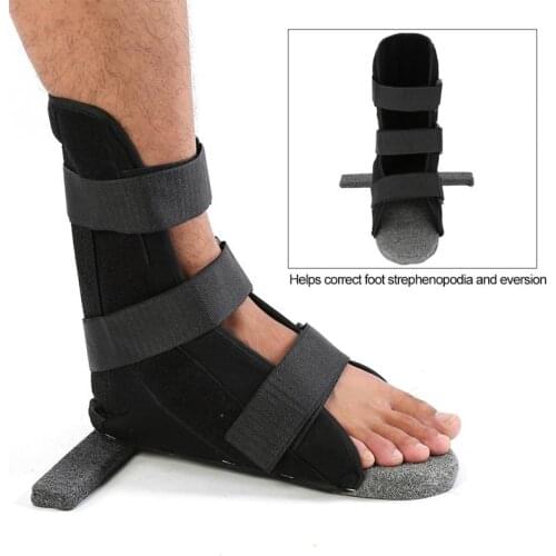 Ankle Support Adjustable Left Right Joint Foot Orthosis Fracture Protector Orthosis Fractures Brace Ankle Leg Stabilizer S/M/L