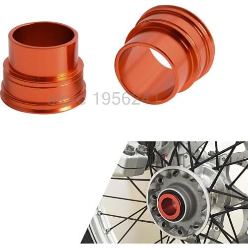 CNC Motorcycle Front Wheel Hub Spacers Collars For KTM 690 Enduro R ABS 2008-2016 690 DUKE R ABS 2013-2016 2015 2014 Accessories
