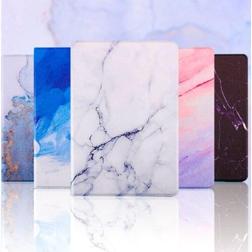 Luxury Marble Pattern pu Leather Case for Apple iPad Air 2 9.7inch Flip wake up Stand Smart Cover for iPad Air2 iPad A1566 A1567