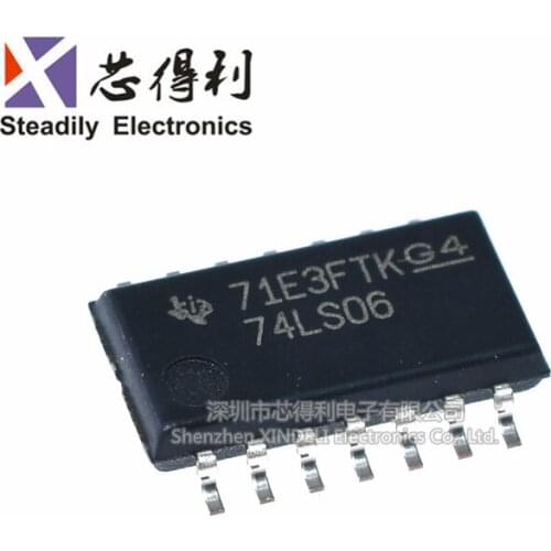 10pcs/lot Brand New & Original SN74LS06NSR 74LS06 SOP14 5.2MM Mid Body Six Inverng Buffer Spot