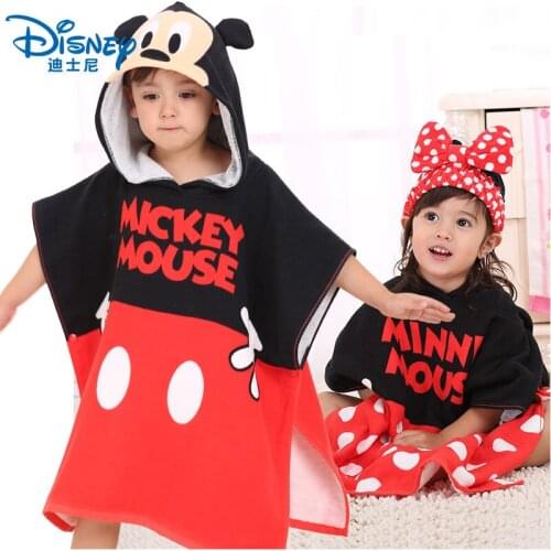 Home Textile Disney Bath Towel Cartoon Minnie Mickey Elsa Princess Spiderman Boys and Girls 60x120cm Absorbent Soft Bath Towel