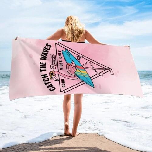 Pinkl Skateboard Bird Large Sport Towels Camping Accessories beach towel Quicky-dry Microfiber Bath Towels Beach Towel