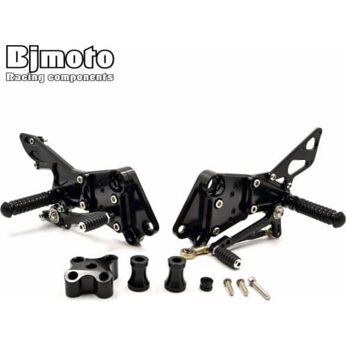 For D uke390 D uke 390 2013 2014 2015 2016 2017 D uke 125 200 Adjustable Racing Aluminum Foot Peg Rearset Footpegs