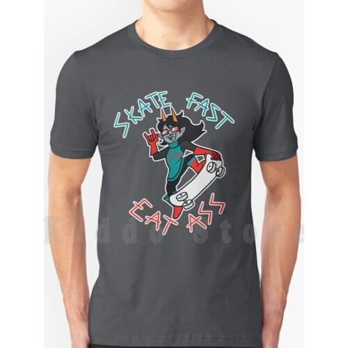 Skate Fast T Shirt Print For Men Cotton New Cool Tee Homestuck Homestuck Latula Latula Pyrope Latula Hs Homestuck Alpha Trolls
