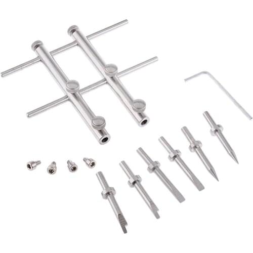 Lens Spanner Wrench Repair Open Tool Ring Remover Stainless Steel With Three Set Driver For Dslr Camera Repair Screwdriver