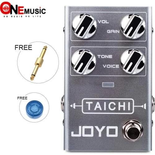 JOYO R-02 TAICHI Overdrive Guitar Effect Pedal, Overdrive Pedal, Electric Guitar Pedal Effect