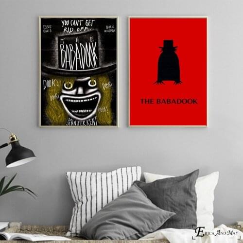 Babadook Horror Movie Photography Canvas Painting Posters And Prints For Bedroom No Framed Wall Art Picture Home Decor No Frame