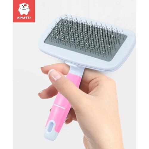 KIMPETS Dog Comb Pet Supplies Cat Hair Device Dog Hair Brush Combing Special Hair Removal Brush Dog Cat Pin Comb