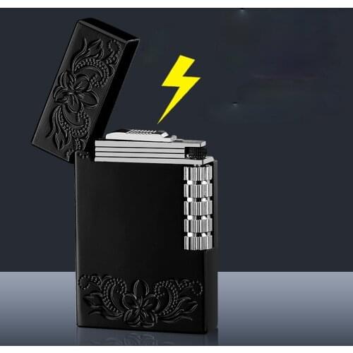 Classic Loud Side Grinding Wheel Open Flame Lighter Smoking Accessories Gadgets for Men Briquets Et Accessoires Fumeurs Briquet