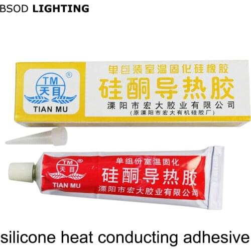 TIANMU Glue 705 Silicone Clear Sealing Glue and TM Silicone Heat Conduction Glue Grey or White Curing Silicone and Grease Heat