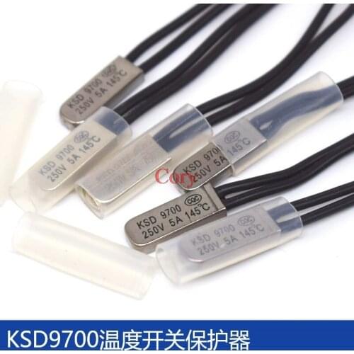 KSD9700 Temperature Switch Thermostat Thermal Protector Normally Closed & Open 15 Degree to 110 Degree