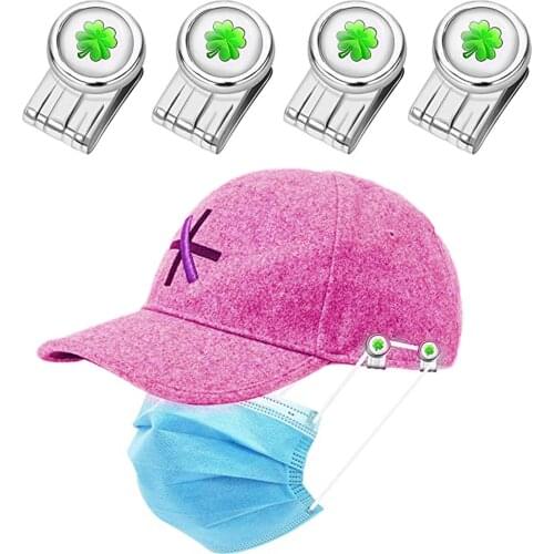 Easy Clip On Button For Mask (foldable) Mask Button Extender Mask Accessories Ace Cover Clip Stylish Shiny