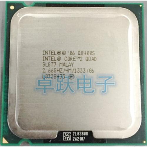 Lntel Core 2 Quad Q8400S 2.66G/4M/65W/Quad Core LGA 775 (working 100% Free Shipping)
