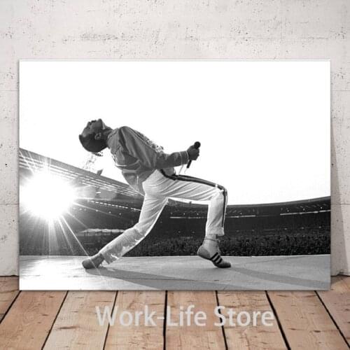 Posters and Prints Brad Freddie Mercury Star Wall Art Poster Canvas Painting Pictures for Home Decoration