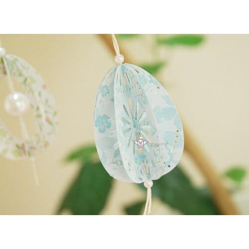 Mmao Crafts Metal Steel Cutting Dies Easter eggs decoration Stencil For DIY Scrapbooking Paper photo Cards Embossing Dies