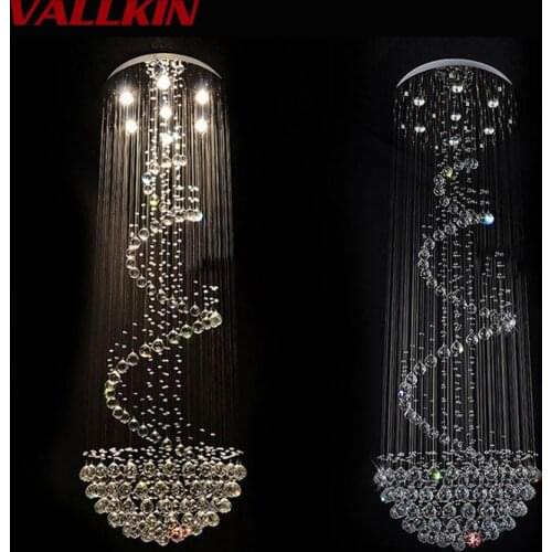 LED Crystal Chandeliers Lighting Luxury Indoor Lighting Pendant Lamp Restaurant Bar Coffee Dining Room Hanging Lamps