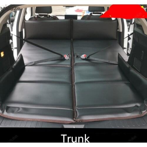 SUV trunk rear row travel bed car non-inflatable car bed split type multi-function folding sleeping pad CD50 Q04