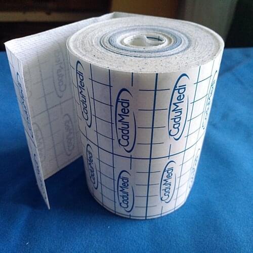 1pcs 10cm*10m export Spunlaced non-woven tape roll medical mesh self-made plaster microporous tape self-adhesive application