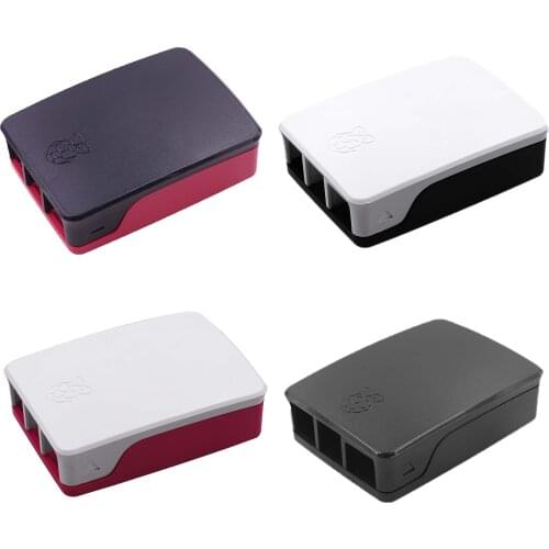 10PCS for Raspberry Pi 4 Official ABS Case for Raspberry Pi 4B 4 Model B